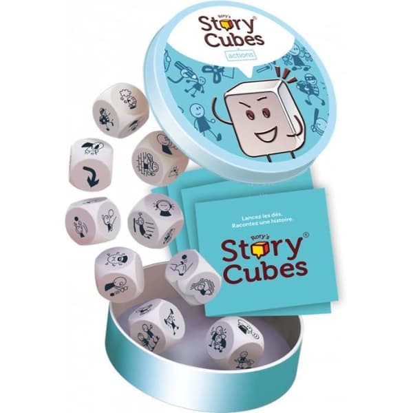 Brädspel - Rory's Story Cubes: Actions - Asmodee Blue