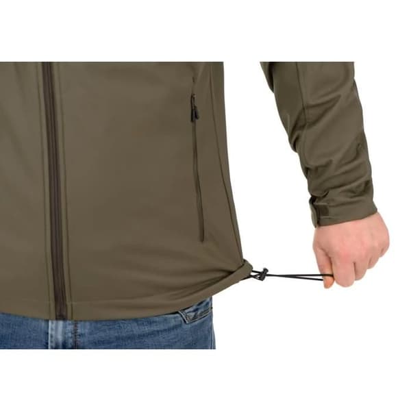 Outrider ED softshell-jacka - stengrå oliv