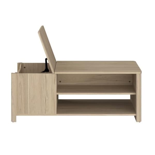 Soffbord BETTY - Ek - Rektangulär - 110 x 42 x 60 cm