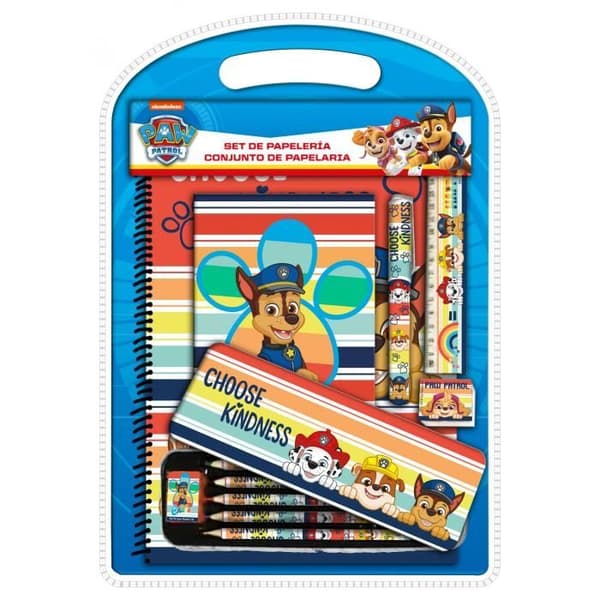 Nickelodeon skrivset Paw Patrol junior papper/trä 12 st