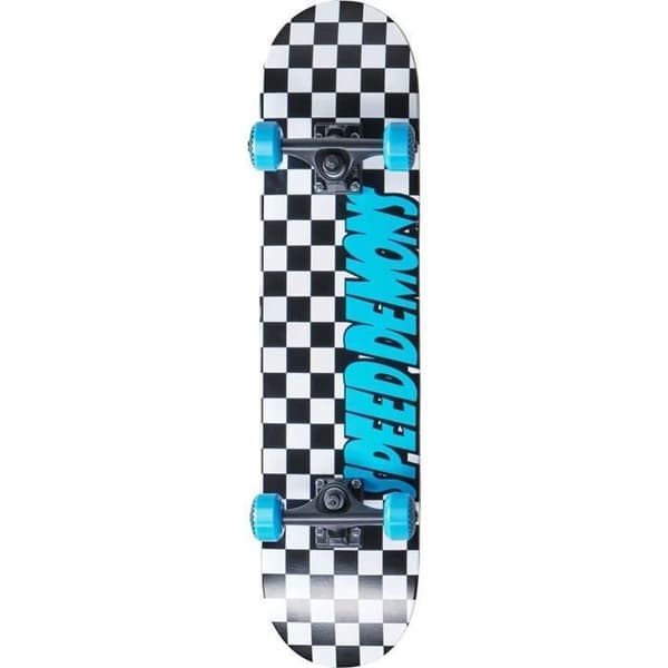 Skate SPEED DEMONS Checkers Noir/Blå 7.75 775
