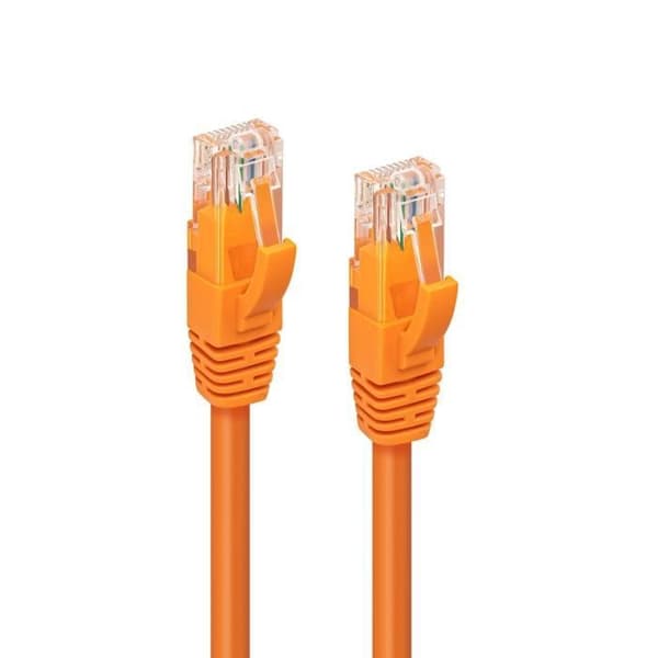 Nätverkskabel Cat6a - Micro Connect - 20m - U-UTP - Guldpläterade kontakter - Stöder PoE+