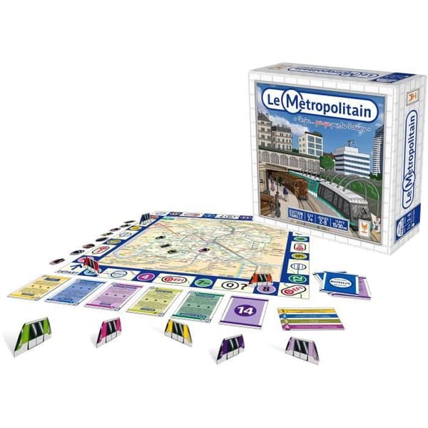 Metropolitan - Discovery-spel - Brädspel - TOPI-SPEL