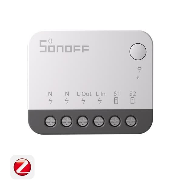 SONOFF ZBMINI Smart Switch Zigbee Extreme ZBMINIR2 Ultra-kompakt Extern switch stöd Smart switch