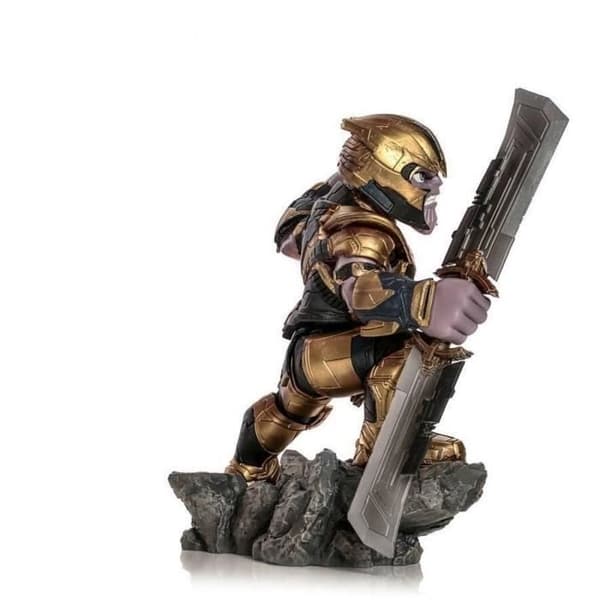 IRON STUDIOS Mini Co. Deluxe Marvel's Avengers: Thanos PVC-figur 18 cm