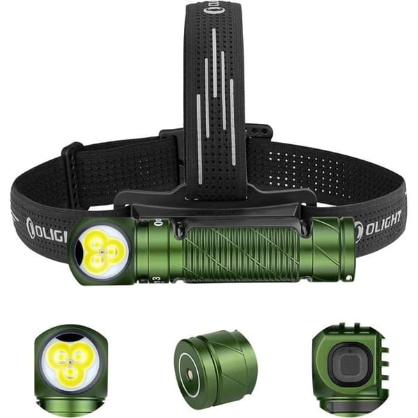 OLIGHT Perun 3 Rechargeable 3000 LM Vattentät IP68 Grön