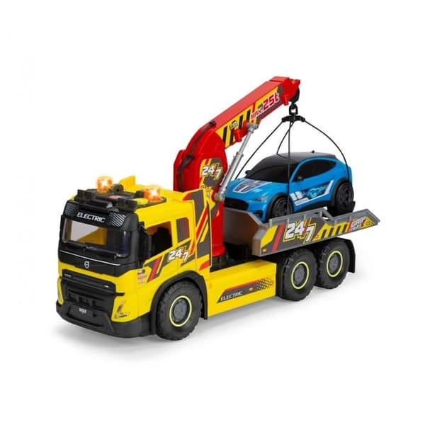 Volvo bärgningsbil + Ford bil