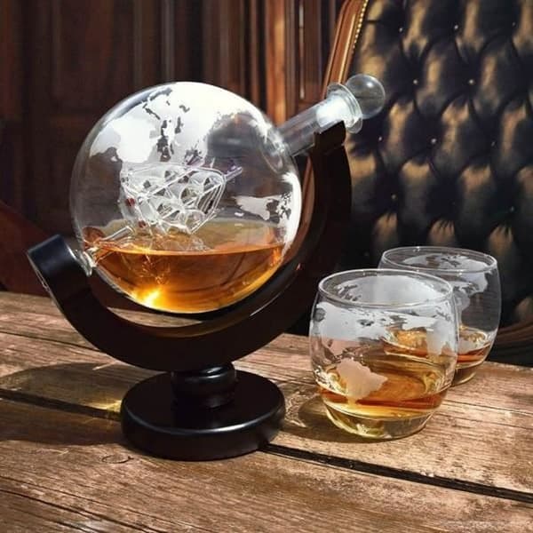 Globe Karaff och 2 glas - Maestro Gift