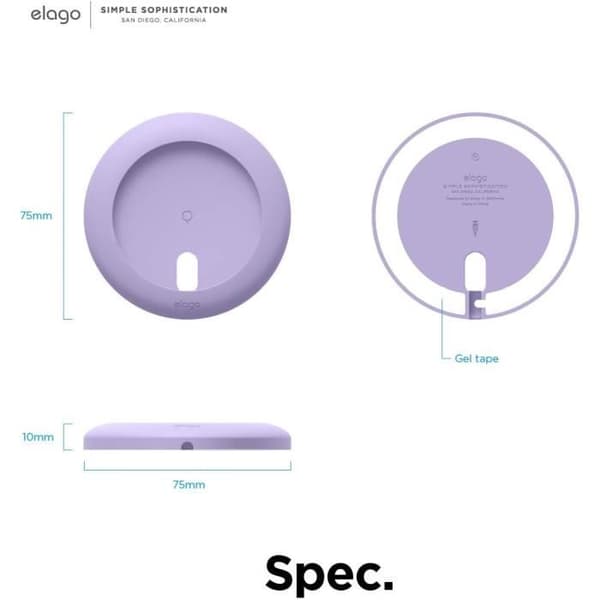 Elago Laddningsplatta för MagSafe Lavender