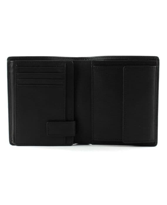 Plånbok - STRELLSON - Blackwall BillFold V8 - Svart läder - Kompakt - Elegant