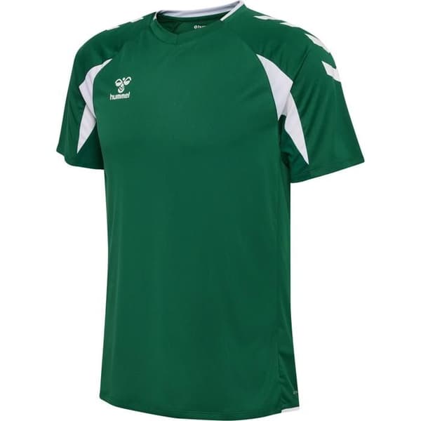 Hummel Core 2.0 Tröja - evergreen/vit