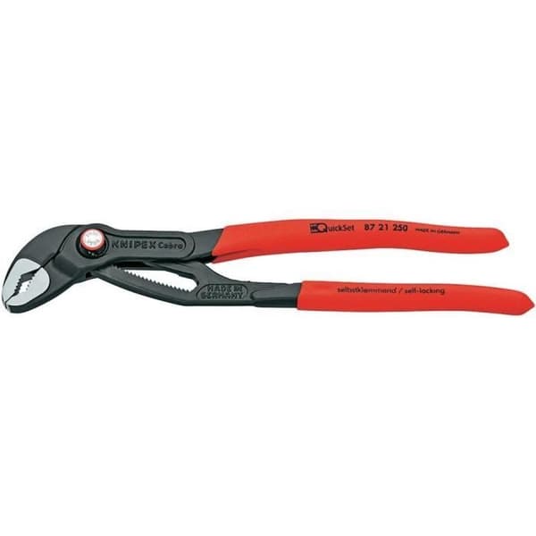 Multitång - Knipex - Cobra QuickSet - 250 mm - Krom-Vanadium Stål - Snabbinställning