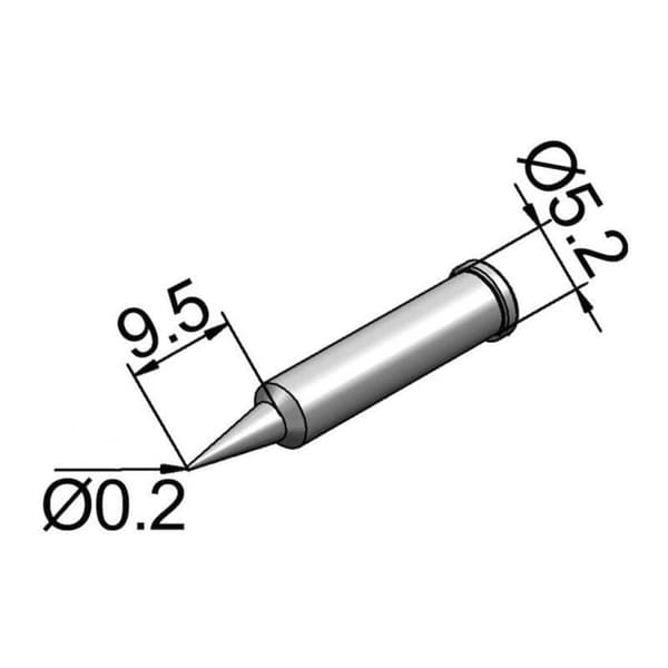 Svetstransportproblem - ERSA - 0102PDLF02 - blyertsstift - storlek 0,20 mm - 1 styck