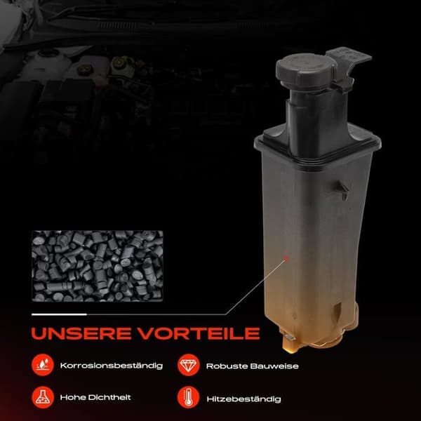 Expansionsbehållare Frankberg Kompatibel med Serie 3 E46 & X5 E53 med Sensor och Lock