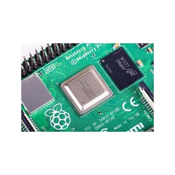 Raspberry Pi 4B, 4x 1,5 GHz, 4 GB RAM, WiFi & BT, SoC-Mini-Mainb 0,000000 Svart