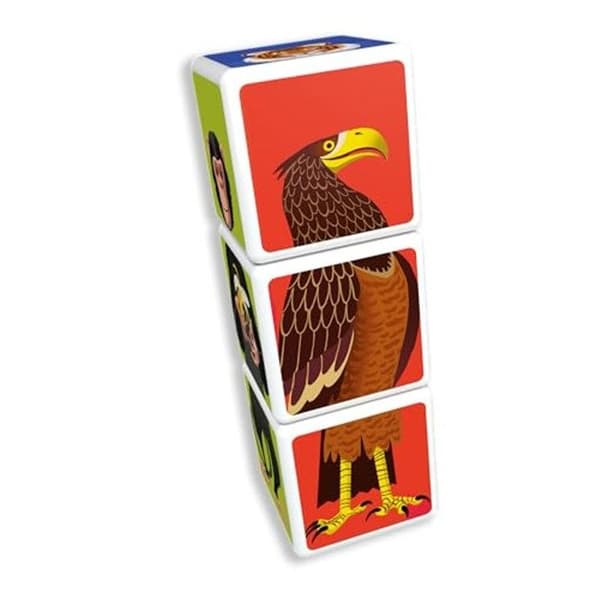 Magnetkonstruktionsspel - MAGICUBE - Mix & Match 9 Cubes - Från 18 månader