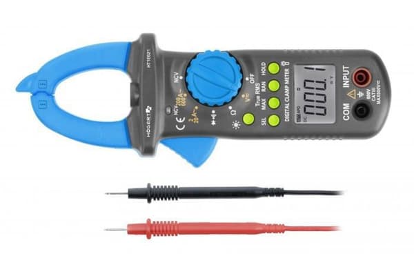 Multimeter - HÖGERT TECHNIK - HT1E621 - True RMS - NCV - Stort bakgrundsbelyst LCD-skärm