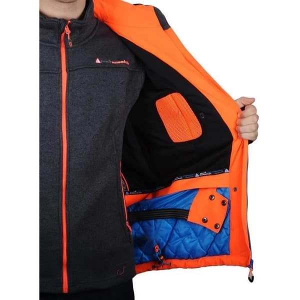 Peak Mountain Cortema skidjacka - neon orange - S