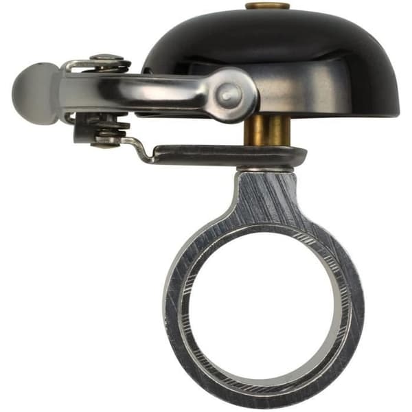 Krancykelklocka Suzu 6 x 4,5 cm stålsvart