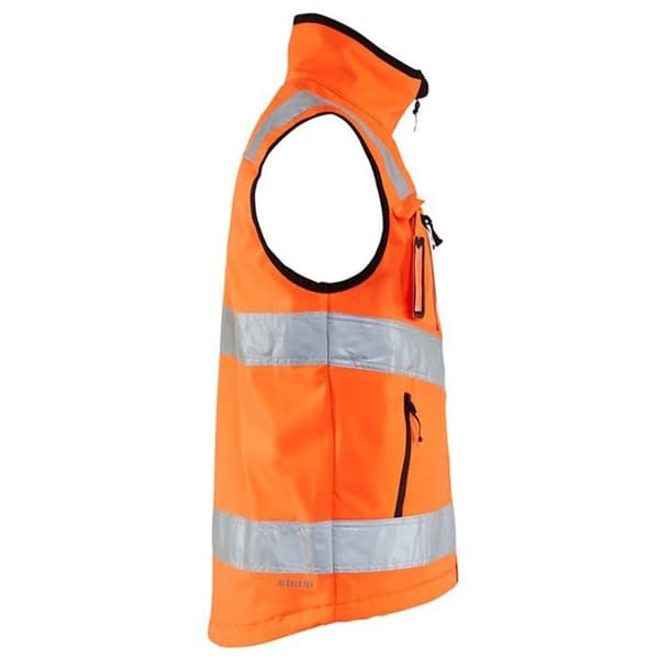 Högsynlig Softshell-väst Blaklader