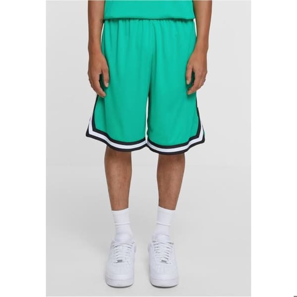 Urban Classics randiga stickade shorts