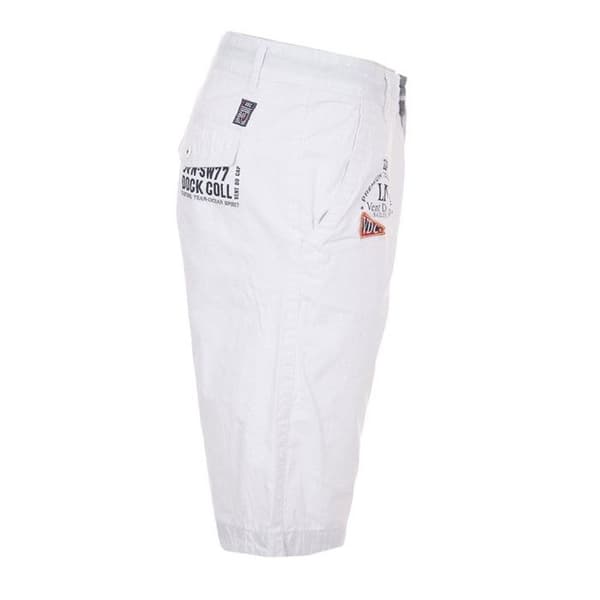 Bermuda kille - VENT DU CAP - ECANARY - Vit - 100% bomull - 4 fickor