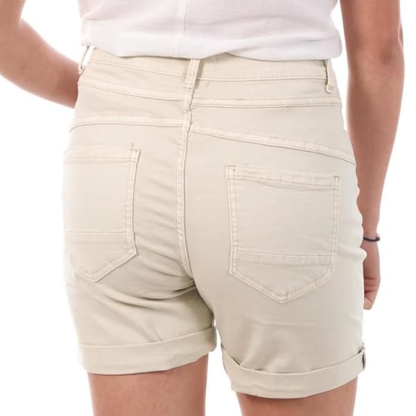 Kort Beige Kvinna Måndag Premium Tack