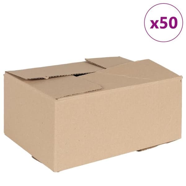 Fällbar Låda 50 st 30x21.5x14 cm Kartong