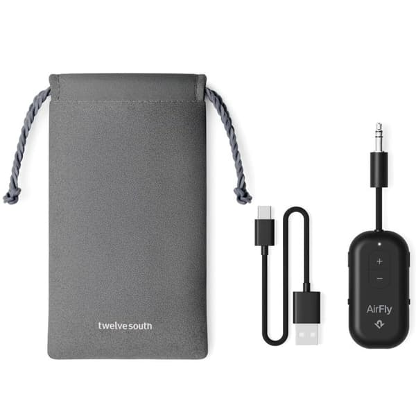 Transmetter Audio Bluetooth AirFly Pro 2 Jack 3.5mm Twelve south Svart