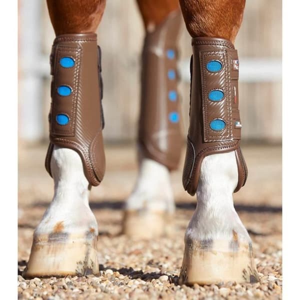 Premier Equine Carbon Tech Air Cooled Closed Front Boots - brun - M