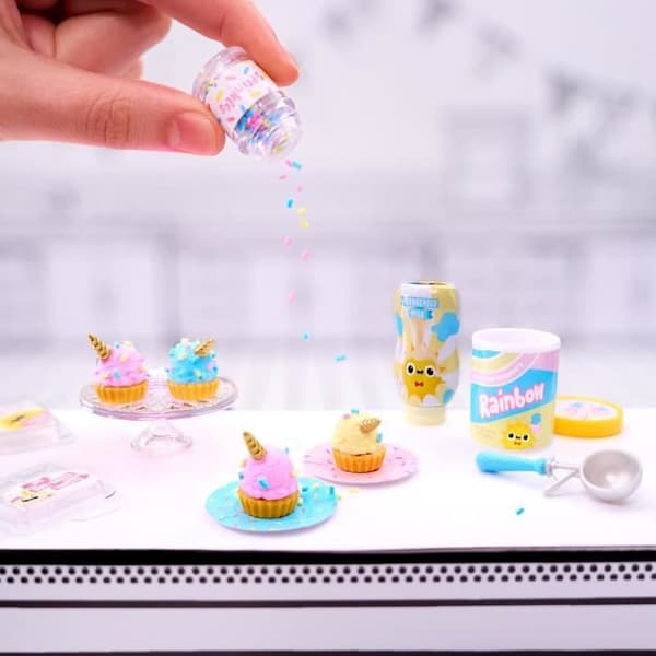 Mini samlarobjekt - MGA - Miniverse Gör det mini födelsedag - Fest - Dekorationer - Mat