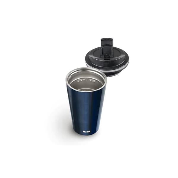 Termisk Mug - IBILI - 758328B - 0.28L - Glidlock - Silver