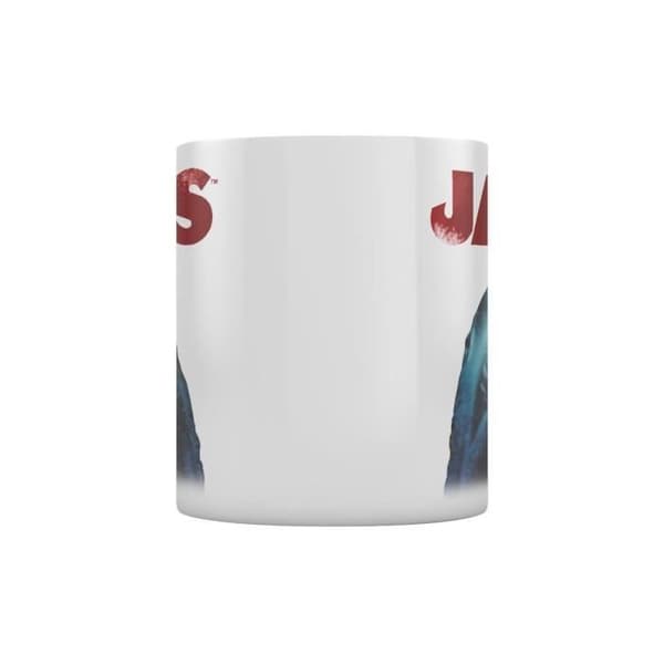 Jaws White Shark Head Boxed Mugg