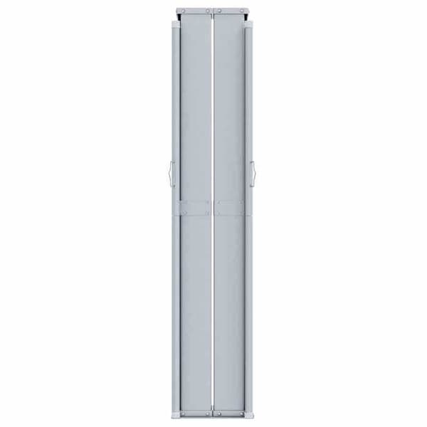 vidaXL Infällbar sidomarkis Blå 180x600 cm 318004