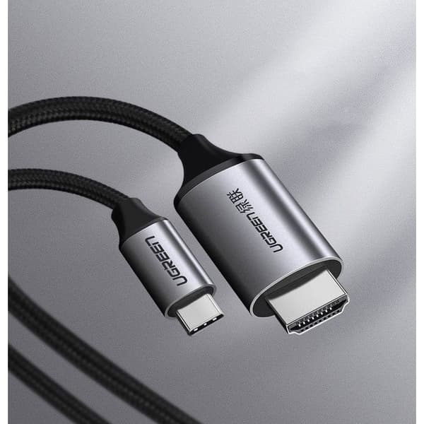 HDMI-kabel - Ugreen - 50570 - 1,5 m - USB C - HDMI Typ A - Svart