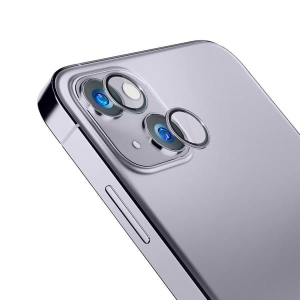 3MK objektivskydd för iPhone 14 Plus, lila