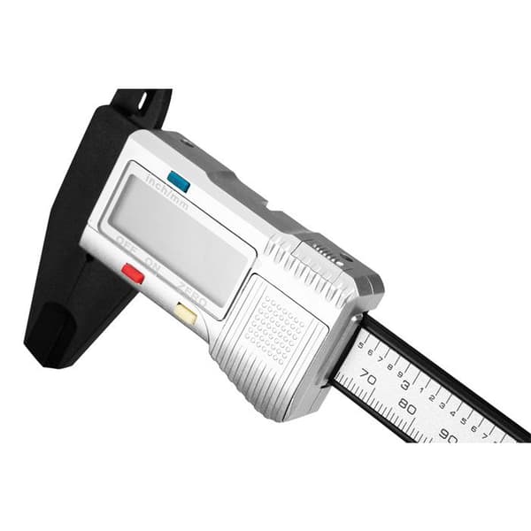Digital skjutmått - NEO TOOLS - 150 mm - Kolfiber - Precision 0,2 mm - LCD-skärm