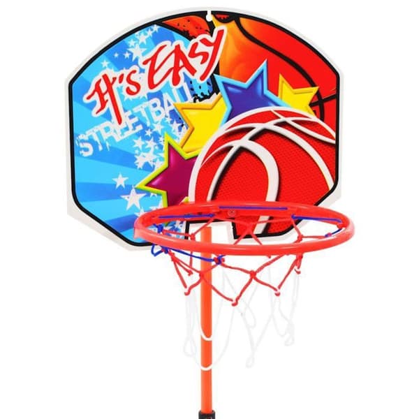 vidaXL barnbasketbåge och bollset