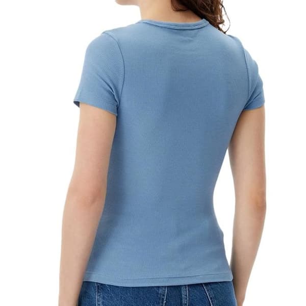 T-shirt Blå Medium Dam Tommy Hilfiger Badge