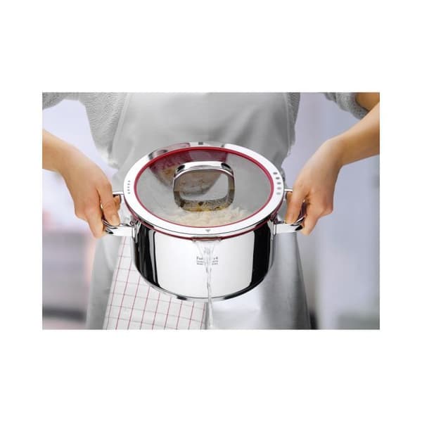 Funktion 4 hög gryta 24cm med lock