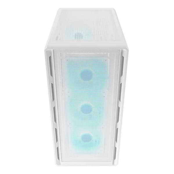 PC Gaming Chassi - COUGAR - AIRFACE PURE PRO - Vit - 4 ARGB Fläktar - USB-C 3.2 Gen2