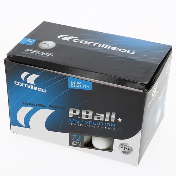 Bordtennisbollar - Cornilleau - ABS Evolution - 72 st - Plast - 40 mm