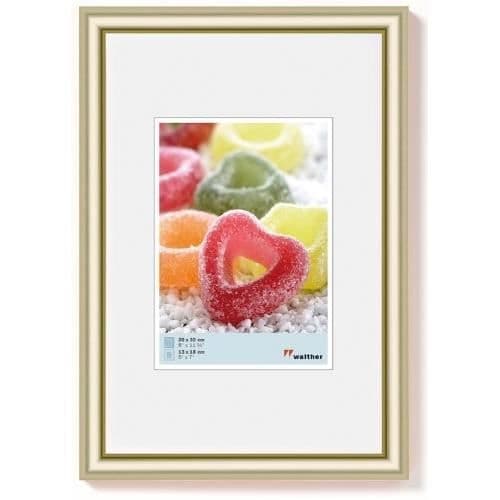 Fot ram - Walther - Trendstyle - Guld - 18x24 cm - Plast - Elegant