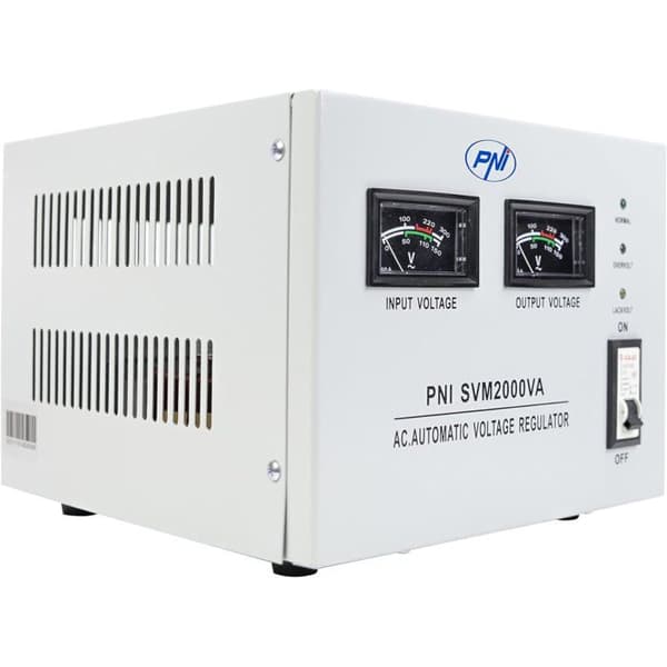 Spänningsstabilisator - PNI - SVM2000VA - 1600W - Servomotor - 230V