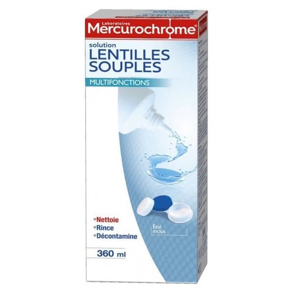 Mercurokrom linslösning 360ml