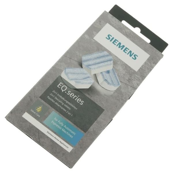 Avkalkningstabletter - Siemens - TZ80002B - Eliminerar kalk - 2-i-1 formel