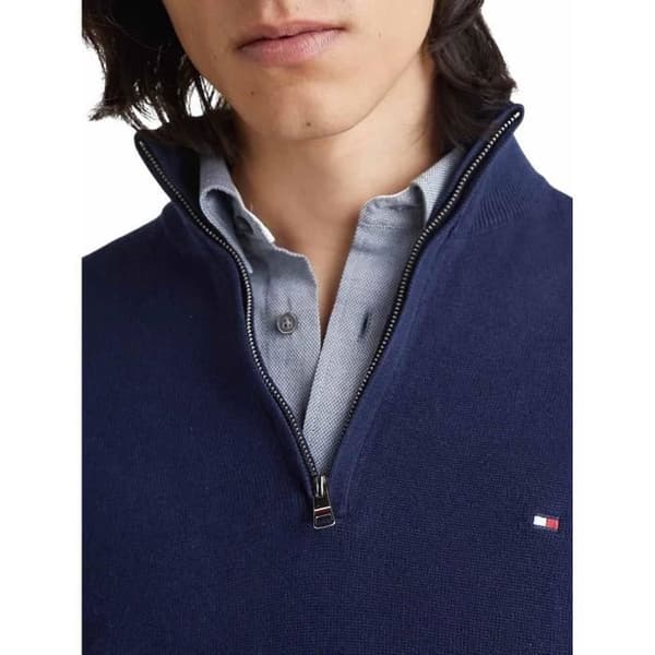Dragkedja Tommy Hilfiger Marinblå