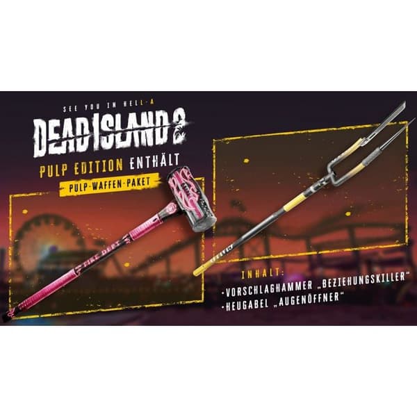 PlayStation 4-spel - Deep Silver - Dead Island 2 PULP-utgåvan - Action - Äventyr - Multiplayer - PEGI 18