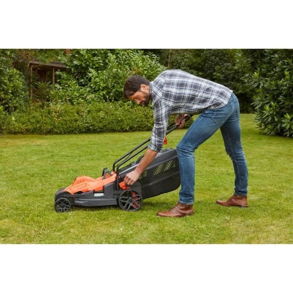 Sladdad elektrisk gräsklippare - BLACK&DECKER - BEMW471BH-QS - 1600W - 38cm klippbredd