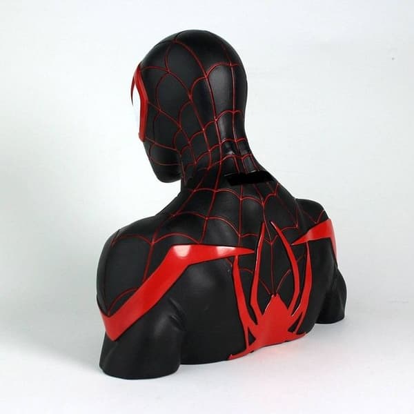Semic - Marvel - Spider-Man (Miles Morales) spargrisbyst 25 cm